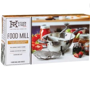 Kitchen & Table by H-E-B Stainless Steel Food Mill